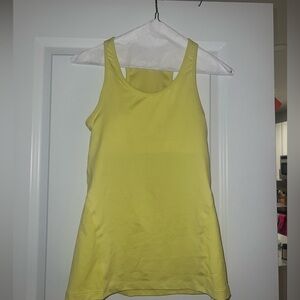 Yellow Nike Women's Tank Top